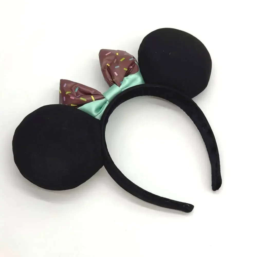 Vanellope’s Sweet Pop World Black Minnie Mouse Ears Disney Wreck It Ralph